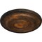 Ekena Millwork Niobe Ceiling Medallion (Fits Canopies up to 8 5/8"), Hand-Painted Rust, 18"OD x 1 1/2"P CM18NIRUS - alternate 3